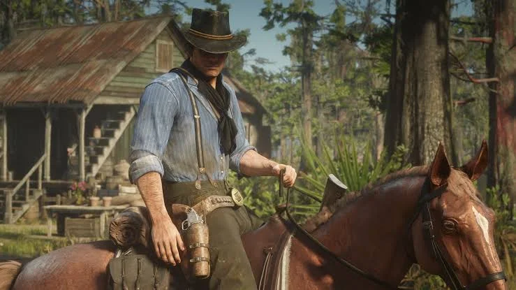آرتور مورگان در غرب وحشی Red Dead Redemption 2 از بازی های برتر کامپیوتر