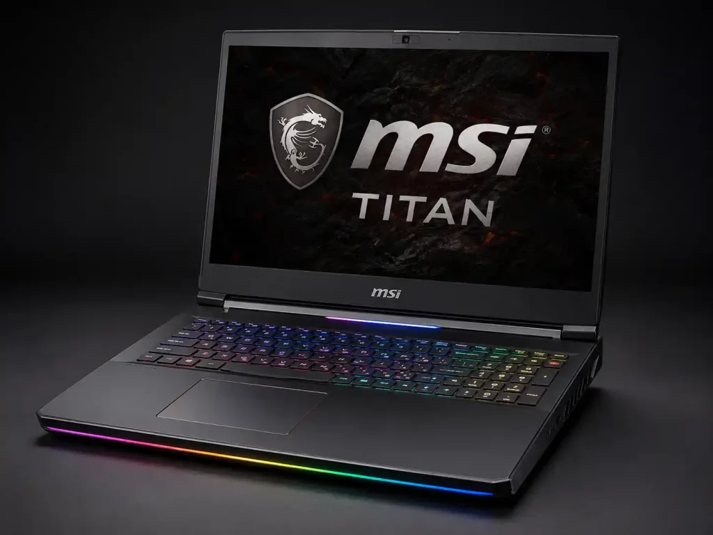 بهترین لپ تاپ گیمینگ بازار 2026 MSI Titan