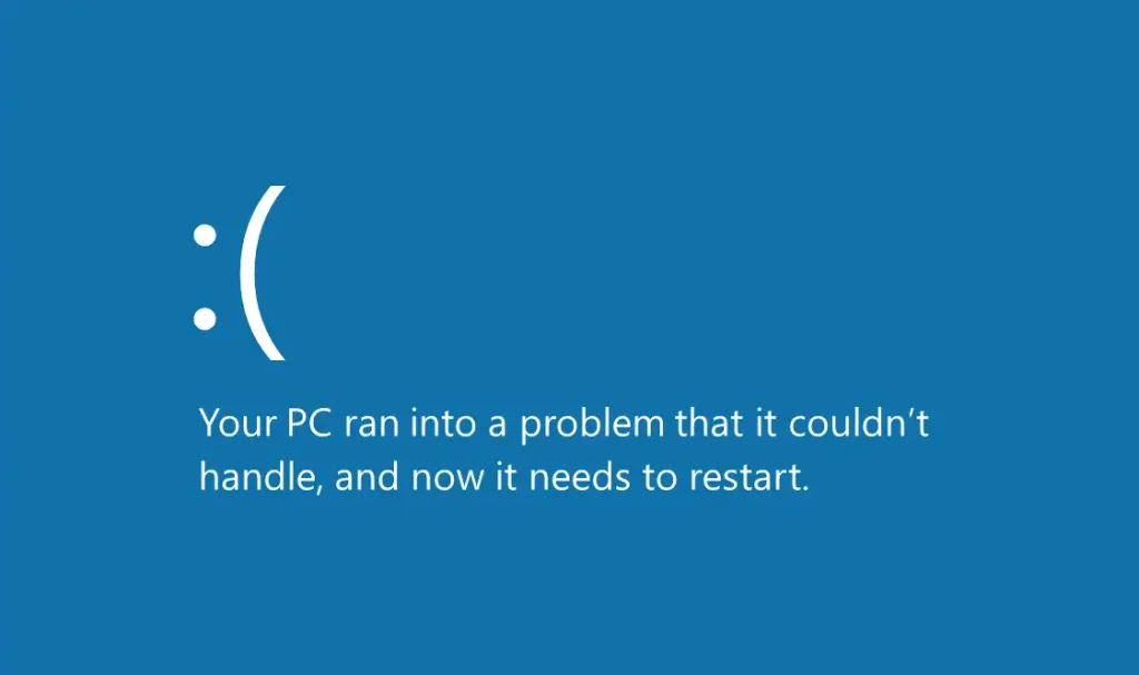 علت صفحه آبی مرگ (BSOD) در لپ تاپ