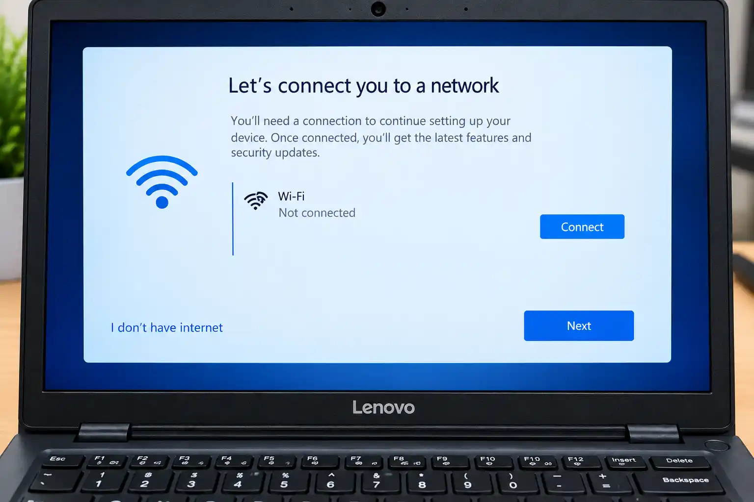 Lenovo Laptop Windows Network Setup